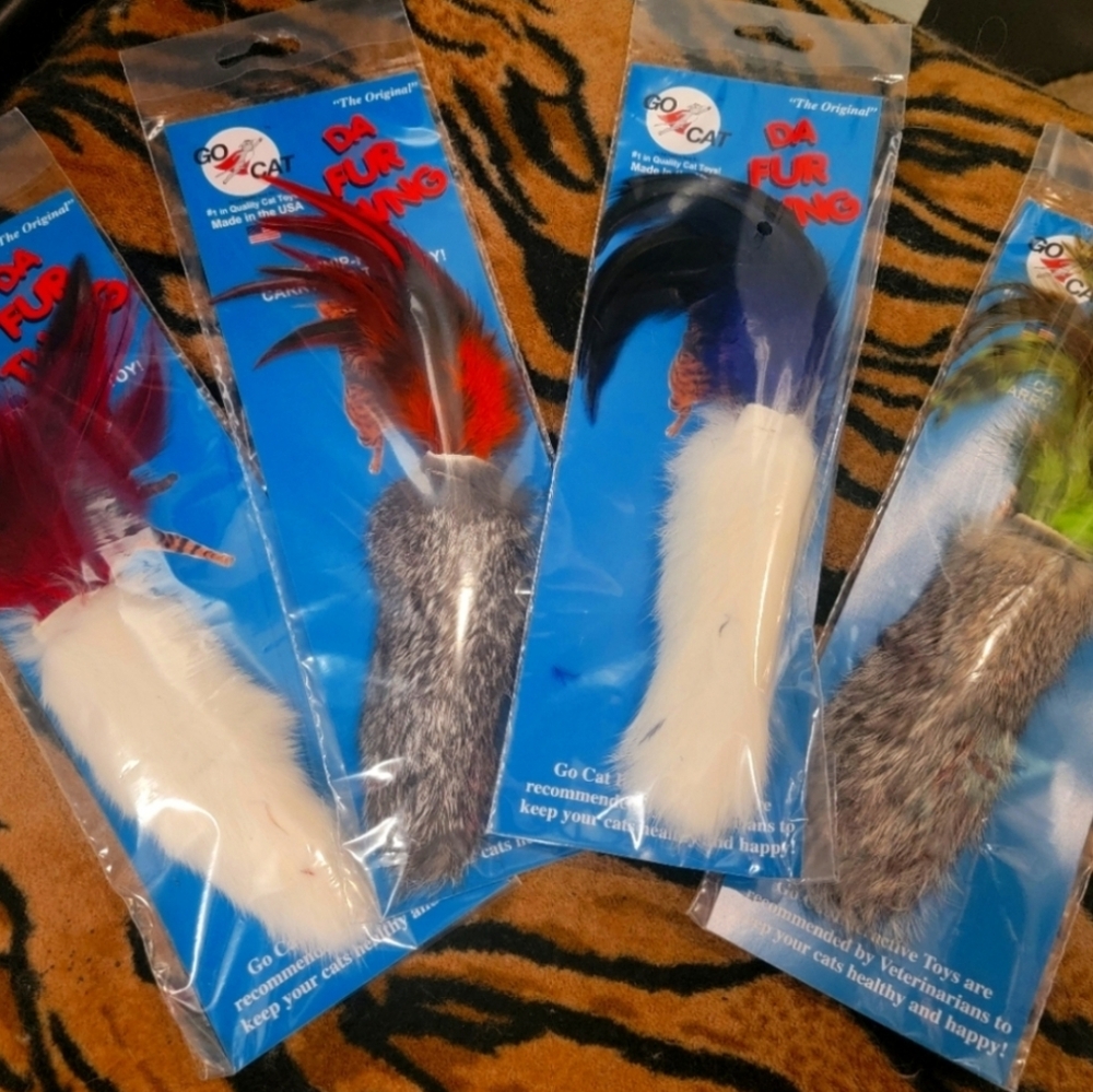 Go Cat Da Fur Thing Cat Toy Set For X 2